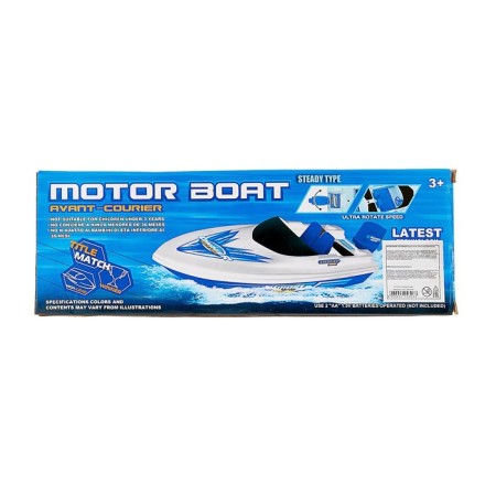 Speedbot boat, works on batteries, mix-6