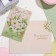 Postcard "Congratulations!" glitter, congruen, green background, 12.5x19.4 cm
