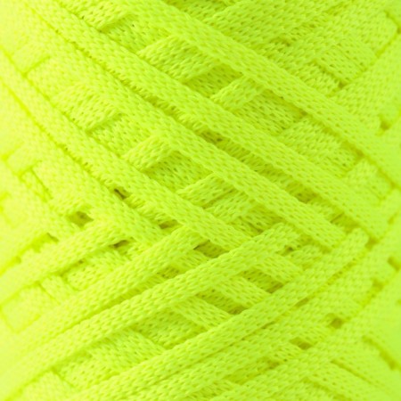 Cord flat 3 mm polyester in balls 100m/170g (+/- 5%) Salad-1010-2