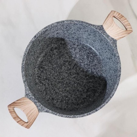 A pan with a glass lid Nadoba mineralica, D = 24 cm, 4.3 liters-2