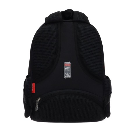 Frame backpack 38 x 29 x 12.5 cm, Hatber Ergonomic Light "All You Need...", black/yellow nrk_71035-4