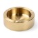 Ashtray 12 x 3.8 cm, gold