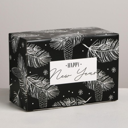 Folding box "New Year", 22 x 15 x 10 cm, new year-3
