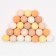 Gift set of cosmetics, bath bombs 25 x 10 g, vanilla coffee aroma, pure happiness