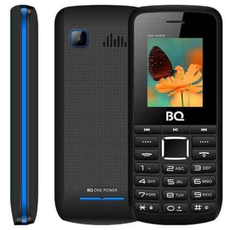 Cell phone BQ M-1846 One Power Black Blue-1