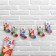 New Year's garland "New Year", with clothespins
