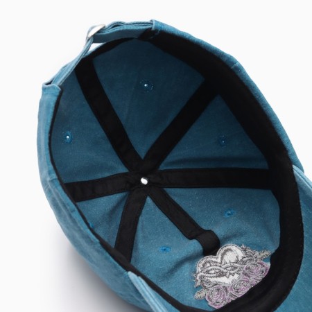 Women's cap "Heart" Minaku, col. blue, rr 58-5