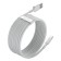 Cable Baseus, Type -C - USB, 5 A, PVC braid, 1.5 m, white