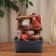Fountain "Squirrels on the logs" 28x21 cm (with backlight)