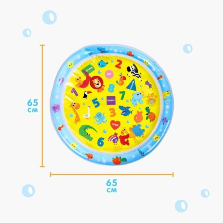 Aquacrix inflatable developing water rug "Development", 65x65 cm.-1