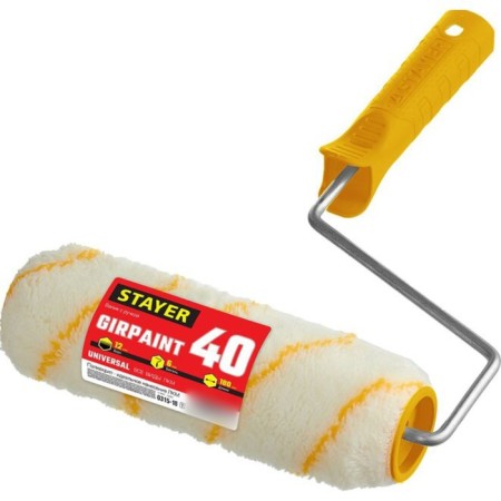 Roller STAYER GIRPAINT 0315-18_z01, polyacryl, 180 mm, begel 6 mm, d = 40 mm, pile 12 mm-1