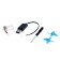 Afadrocopter Radio -controlled Flashdrone, works on the battery, the color of the red