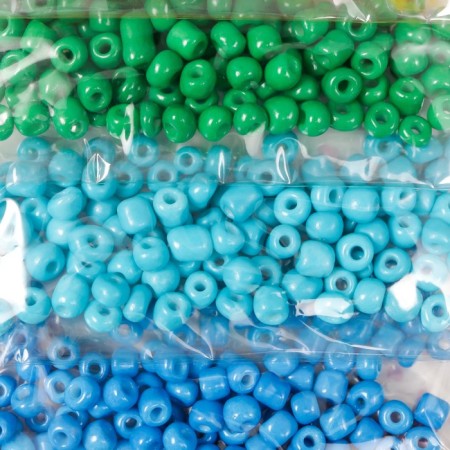 Round size 6/0 "Bright colors" 7 colors x 10 grams-2