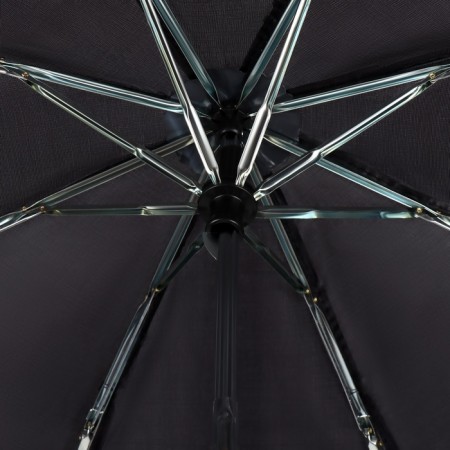 Mechanical umbrella, “Dark afternoon”, 3 additions, 8 spokes, r = 48 cm, black color is black-5