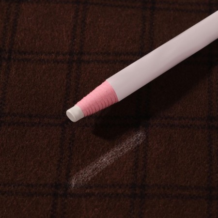 Fabric pencil, self -soothing, 17 cm, white color-1