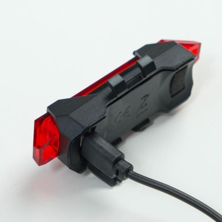 Bicycle rear battery, waterproof bicycle, 5 diodes, 4 modes-2