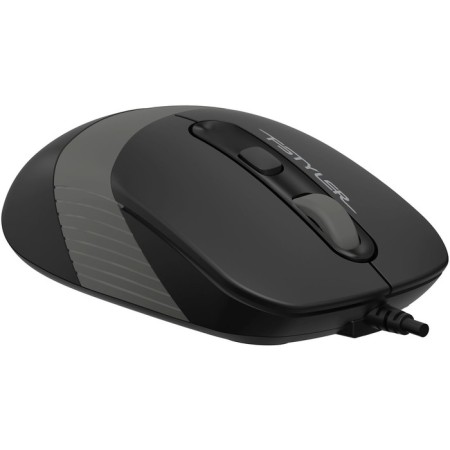 Mouse A4Tech FSTYLER FM10ST Gray/Black Optical (1600DPI) Silent usb for a laptop (3but) 102939-2