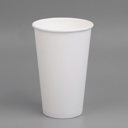 Paper glass "White" 165 ml, diameter 73 mm