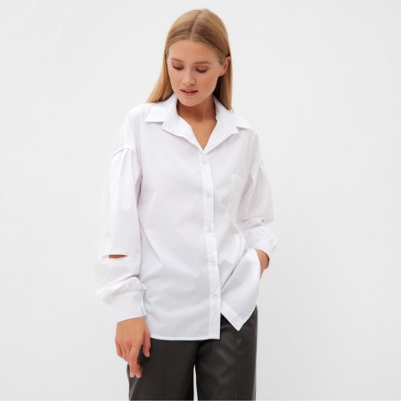Women's blouse minku: Casual Collection Color White, rr 52-2