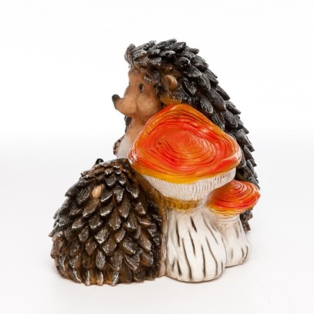 Garden figure "Hedgehog with a hedgehog" 47x60x50cm-2