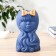 Vase Ceramics "Charm" h = 22 cm, d = 8cm blue