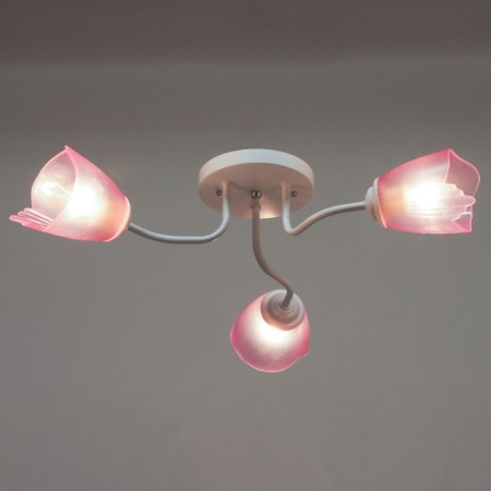 Chandelier 1341002/3PK E27 15W white-pink Bayerlux-2