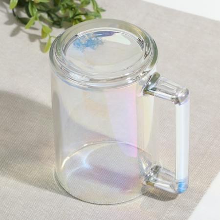 Rainbow mug, glass, 320 ml-3