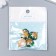 Decor for creativity metal, enamel, rhinestones "Sea shell with a bead" Green 2x2 cm