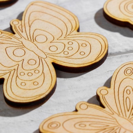 A set of workpieces "Butterflies", 10 pcs-1