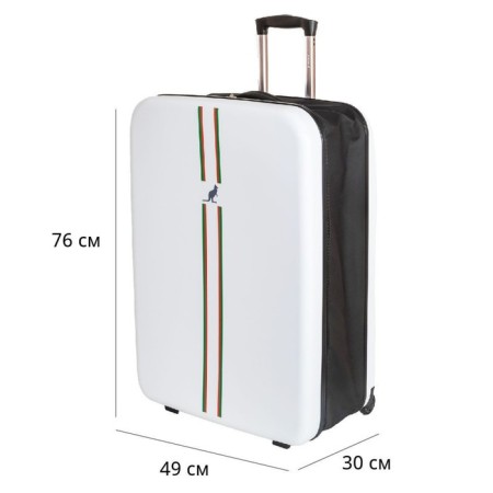 Suitcase Fusion FTS-1004, L, White-1