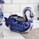 Candy "Swan Gzhel", Gzhel, Porcelain, 18x20 cm