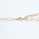 Piece with pearls "heart" mini, color gold, 40cm