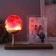 Photo frame wood 9x13 cm with backlight "roses in a ball on the stand" USB 25.8x9.5x18 cm