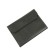 Passport cover on the button, black color