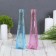 Transparent Strelka Vase 20x4.3x4.3 cm 0.1 l, mix
