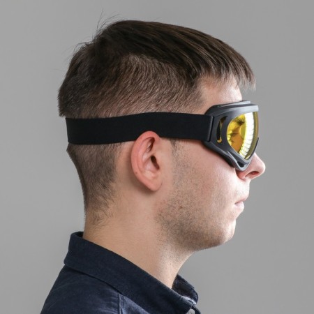 Motics driving glasses, yellow glass, black color-3