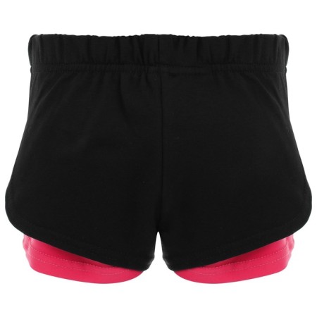 Shorts for gymnastics and dancing Grace Dance, p. 34, Black/Coral color-4