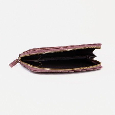 Women's wallet with lightning, pink color-5