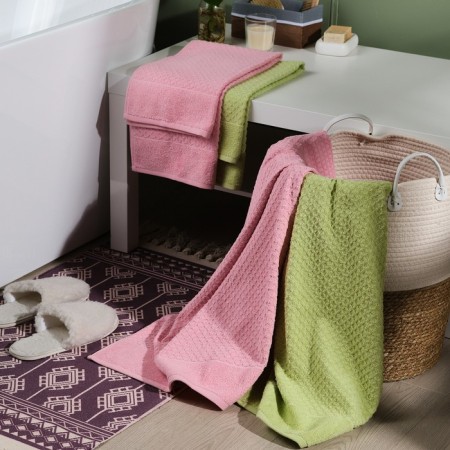 Trick Lovelife "Silky Dream" 50x90 cm, light green, 100% cotton, 400 g/m2-5