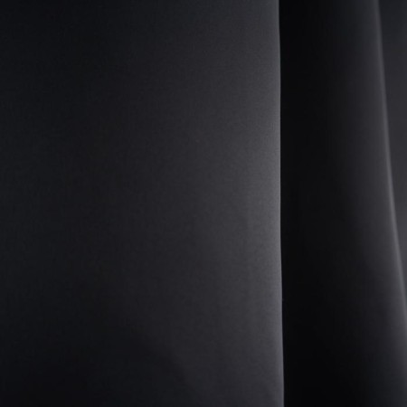 Curtain curtain Witerra matte 135x260cm, black, Blackout, PE100%-3