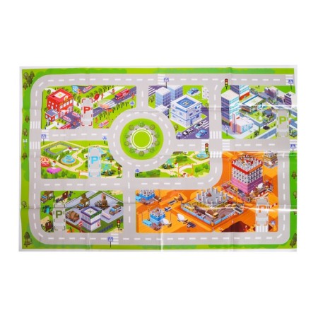 Set of game "Fire Station", cars 12 pieces, road signs, playing field-5