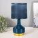 Berte table lamp E14 40W blue 14x14x30.5 cm Risalux