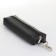 Key of zipper, length 16 cm, ring, carbine, black color