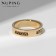 Ring Xuping Weaving, Color Gold, Size 19