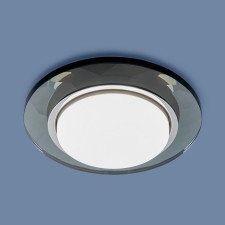 Светильник 1061 GX53, IP20, 35 Вт, GX53, d=90 мм, цвет серый