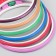 Embroidery hoops, d = 16 cm, color mix, price per 1 piece