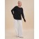 Female long, size l, black color