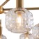 Ceiling lamp FREAA FR5366CL-07BS Fero, 800x800x550 mm, E14, 7x40W, brass color