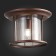 Street Ceiling ST LUCE lamp. SL080.402.01. Lastero. 1x60 W, E27, 28x28x18.2 cm, color dark coffee