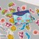Stickers for creativity "Underwater World" embossing silver set 48 pcs 9x7x0.8 cm